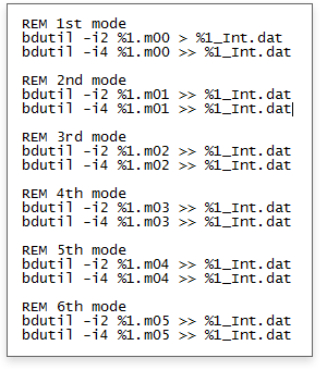 The batch program input in MOST post process | Synopsys