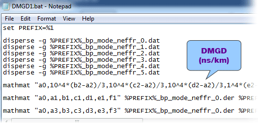 Batch program for DMGD calculation | Synopsys